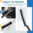 3Pcs Crevice Cleaning Brush Tool, Grout Brush Cleaning Supplies, Home Essentials, Bathroom Cleaning Brush Multifunctional Gap Scrub Hard Bristle Crevice Cleaning Brushes for Household Use by CozyNest Decor