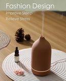 Essential Oils for Diffusers for Home,Ceramic Diffuser for Essential Oils,Handmade Aroma Diffuser 100ML (Pottery Red) by TinyTreasures Baby Boutique