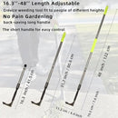 Crack Weeder, 48" Long Handle Crevice Weeding Tool with Soft Foam Grip, Stainless Steel Weed Puller Tool Weeder Tool, Efficient Weed Remover Tool for Sidewalk, Paver, Narrow and Wall Gaps by GreenHaven Gardens