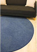 KOECKRITZ Soft and Colorful Kids Classroom Area Rugs (Passes Flammability Pill Test) Many Sizes and Bright Colors to Select from (10' x 14', Navy) by CozyNest Decor
