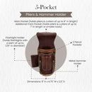 Style n Craft 9-Pocket Carpenter’s Nail and Tool Pouch by GreenHaven Gardens