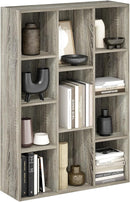 Furinno Luder 11-Cube Open Shelf Bookcase, Bookshelf, French Oak by TinyTreasures Baby Boutique