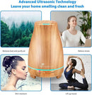 Diffuserlove Essential Oil Diffuser 200ML Aroma Diffuser Mist Humidifiers with 7 Color LED Lights, Auto Shut-Off Function for Bedroom Office Room House