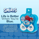 BioSwiss Bandages, The Smurfs in 3D Shaped Self Adhesive Bandage, Latex Free Sterile Wound Care, Fun First Aid Kit Supplies for Kids and Adults, 50 Count Plastic Case by TinyTreasures Baby Boutique