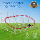 Thames & Kosmos Roller Coaster Engineering STEM Kit | Design, Build, Experiment w/ Working Roller Coaster Models | Explore Physics, Forces, Motion, Energy, Velocity & More | Solve Building Challenges by TinyTreasures Baby Boutique