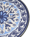 Patio Side Table, Blue+Black by HouseOfZazla