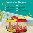Kids Ball Pit Pop Up Large Tent for Toddlers - Indoor & Outdoor Gift Toys for Infants Girls & Boys, Baby Playpen with Zipper Storage Bag, BallPit Balls Not Included by TinyTreasures Baby Boutique