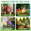 8Pcs Terracotta Plant Watering,Self Watering Spikes Self Watering Planter Insert,Ceramic Automatic Watering Water Seepage Device Suitable for Garden Decoration Plant Accessories by GreenHaven Gardens