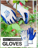 Nuogo 48 Pairs Gardening Gloves for Men Women Rubber Coated Safety Work Gloves Bulk for Gardening Construction Work by GreenHaven Gardens