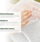 GWT 4Pcs 3D Mesh Laundry Bags with Hanging Handles (S/M/L/XL) - Durable Zippered Wash Bags for Delicates, Shoes & Bulk Clothes - Space-Saving Foldable Design by TinyTreasures Baby Boutique
