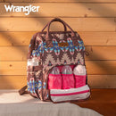 Wrangler Callie Diaper Bag Backpack with Stroller Straps Multifunction Baby Travel Bag WG2210-9110CF by TinyTreasures Baby Boutique