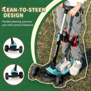 Besrey Kick Scooter for Kids Ages 3-10, 3-Wheel Folding Scooter with Adjustable Height, LED Light Wheels, Extra Wide Deck for Outdoor Activities by TinyTreasures Baby Boutique