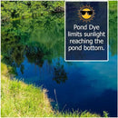 Vivid Blue Pond Dye Packets - 6 Water Soluble Packs of Lake Dye Treatment by GreenHaven Gardens