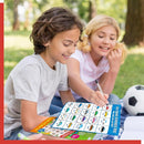 2 Pack Road Trip Game Pads, 10 Games (Categories, Dot & Boxes, Tic-tac-Toe, Scavenger Hunt Bingo), Pen Pencil Paper Game, Plane Trip/Car Travel/Getaway Activity Pad for Kid, Adult by TinyTreasures Baby Boutique