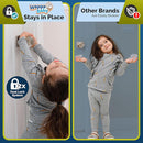 Child Safety Door Knob Cover (4 Pack) Hard-to-Remove Dual-Lock Door Handle Covers for Kids - Reusable Baby Proof Door Knob Locks - Installs Easily, No Tools Needed (Clear) by TinyTreasures Baby Boutique