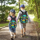 Colorful Monster Truck Toddler Backpack Waterproof Mini Backpack Boys/Girls Cute Small Kindergarten Pre School Bag by TinyTreasures Baby Boutique
