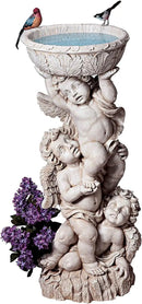 Design Toscano NG27902 Three Cherubs with Urn Decorative Object, ancient ivory by GreenHaven Gardens
