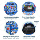 Wildkin ECO rPET 15-inch Kids Backpack – Sustainable, Padded, Adjustable – Heroes by TinyTreasures Baby Boutique