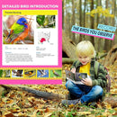 Toys for 3-7 Year Old Girls: LET'S GO! Binoculars for Kids Bird Watching|Hiking|Camping 4 5 6 7 8 Year Old Girl Boy Easter Birthday Gifts Outdoor Learning Toy for Kid Ages 4-6 Toddler Gift Stuffers by TinyTreasures Baby Boutique