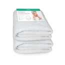 Newton Baby Waterproof Crib Mattress Pad | Ultra-Breathable Quilted Layer for Comfort & Universal Fitted Skirt for Secure Fit | Machine Washable | Crib Mattress Protector Pad Waterproof, 2 Packs by TinyTreasures Baby Boutique
