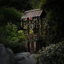 Garden Wooden Decor Rustic Wishing Well with Light Planter Outdoor Home Décor for Patio, Upgrade Wishing Well Garden, Yard Hanging Bucket Patio Lawn Backyard Home Decor by CozyNest Decor