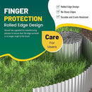 Corrugated Metal Garden Edging, 6"×20Ft Durable Landscape Border for Garden, Lawn, Flower Beds and Paver Edging (Silver) by GreenHaven Gardens