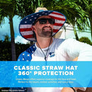 S A Company Summer Straw Hats for UV Sun Protection | Unisex Adult by GreenHaven Gardens