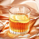 Whiskey Glasses Set of 4,Lead-Free Crystal Old Fashioned Glass,300ml Rocks Glass Tumblers for Drinking Bourbon,Cognac,Irish Whisky,Whiskey Gifts for Men by CozyNest Decor