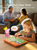 Interactive Electronic Learning Pad - Learn-to-Read System with 70 Sound Pages, Card-Insert for Alphabet, Words, Numbers, Music, Learning Activities for Kids 3-5 Years Old by TinyTreasures Baby Boutique