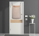 Laundry Collector, Laundry Hamper, Door Hanging Laundry bag with hooks (Beige, 65Liters) by CozyNest Decor