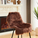 AMTOVO Faux Fur Rug, Coffee Small Area Rug, Fluffy Sheepskin Rug, Fuzzy Ultra Soft 2 x 3 ft Shag Rugs for Bedroom Sofa Throw Cushion Room Decor, Sheepskin by CozyNest Decor