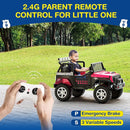 L8 2 Seater Ride On Car, 12V Kids Electric Car w/Remote Control, 4-Wheel Suspension, Bluetooth Speaker, Multi Music Modes, 3 Speeds, LED Lights, Xmas & Birthday Gift Ideas for Kids Ages 3+ by TinyTreasures Baby Boutique