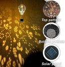 2-Pack Bee Decor Hot Air Balloon Solar Lantern – Outside Decorative Hanging Light for Garden Yard Patio Porch Lawn and Pathway – Unique Housewarming, Birthday Gift for Women Mom Grandma by GreenHaven Gardens