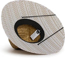 Quiksilver Men's Wide Brim Outdoor Lifeguard Straw Sun Hat by GreenHaven Gardens