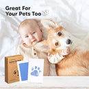 4-Pack Inkless Baby Hand and Footprint Kit - Mess Free Ink Pad for Newborn Keepsake, Dog Nose & Paw Print Kit, Clean Touch Ink Pad for Baby Hand & Footprints, Ideal New Mom Gifts (Popsicle) by TinyTreasures Baby Boutique