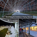 Outdoor Christmas String Lights, 800LED 330FT White Fairy Lights, 8 Mode Plug in Waterproof Indoor Outdoor Decor Lights for Bedroom Christmas Thanksgiving Wedding Party Garden Yard Tree by GreenHaven Gardens