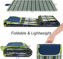 Picnic Blanket Beach Mat Extra Large Sandproof Waterproof Camping Blanket Portable Travel Blanket Play Mat for Outdoor Indoor Family Women Men Kids Beach BBQ Park Grass, 79"x57" by TinyTreasures Baby Boutique