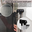 Retractable Baby Gates Dog Gate for Stairs, 100" Wide Retractable Gate Mesh Pet Gate, 41" Extra Tall Child Safety Gate with Fiberglass Rods for Stairways, Doorways, Hallways, Indoor/Outdoor by TinyTreasures Baby Boutique