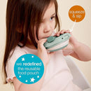 b.box Fill + Feed (Blush) | Reusable Baby Food Pouch | For Babies & Toddlers 4m+ | Silicone/Nylon Pouch, BPA-Free Lid | Dishwasher & Microwave Safe | 110mL (3.7oz, ½ Cup) Capacity by TinyTreasures Baby Boutique