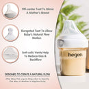 Hegen Easy to Clean Anti-Colic Baby Bottle, 8oz for 3 to 6 Months (2-Pack) by TinyTreasures Baby Boutique