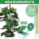 2 Pack Moss pole - 46 Inch Moss Pole Indoor - Monstera Plant Support - Plant Stakes for Indoor Plants - Plant Stiks support Tall - Moss Pole for Climbing Plants support - Monstera Pot - Moss Poles by GreenHaven Gardens