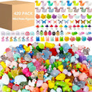 420 Pcs Mini Resin Animals 12 Styles Resin Animals Figurines Bulk for Fairy Garden Miniature Dollhouse Accessories Hide Crafts Decor by GreenHaven Gardens