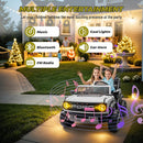 ENYOPRO 24V Ride On Toys for Big Kids, Licensed Ford Bronco Raptor 2-Seater Electric Car w/Remote Control, 21" Spacious Seat, 2x90W Powerful Motor, Spring Suspension, Bluetooth Music, 3 Speed - White by TinyTreasures Baby Boutique