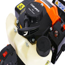26cc 2 cycle gas powered hedge trimmer, double sided blade 24",recoil gasoline trim blade