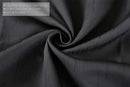MIUCO Room Darkening Texture Look Blackout Curtain Panels for Office Set of 2 52x95 Inch Long Black by TinyTreasures Baby Boutique
