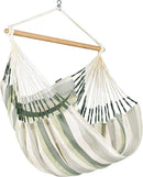 LA SIESTA® Large Comfort Domingo Hammock Chair Swing & Tree Mount Kit - Suspension Kit for Trees Beams Posts - Weatherproof, Outdoor Indoor Hammock Swing - Hanging Chair for Bedroom Patio - Cedar by GreenHaven Gardens