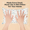 Mini Toddler Pillow with Pillowcase - 9x13 My Little Dreamy Travel Kids Pillow for Sleeping, Toddler Bed, Small, Tiny, Organic Cotton Pillowcase, Soft & Breathable, Kids 2-4 Years Old (Roadway) by TinyTreasures Baby Boutique