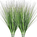 27" Artificial Plants Onion Grass Greenery Faux Fake Shrubs Plant Flowers Wheat Grass for House Home Indoor Outdoor Office Room Gardening Indoor Décor (12 Pack) by CozyNest Decor