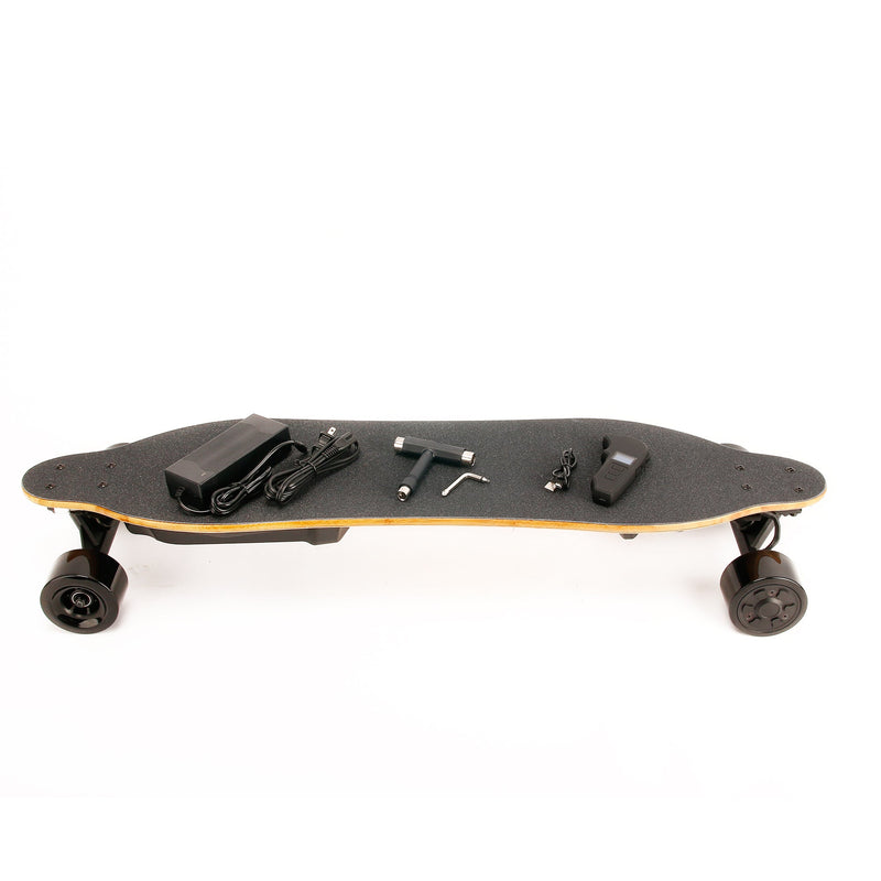 600Wx2 dual hub motors electric longboard 36V 9600mah battery electronic electric skateboard