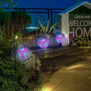 VCUTEKA Hanging Solar Lights Outdoor - Solar Powered Waterproof Landscape Lanterns with Mosaic Design for Patio, Yard, Garden and Pathway Decoration by GreenHaven Gardens